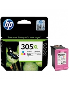 Картридж струйный 305XL (3YM63AE) трехцветный Hp