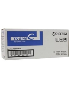 Картридж Kyocera TK-5140C (1T02NRCNL0) для Kyocera Ecosys M6030cdn/M6530cdn/P6130cdn, голубой