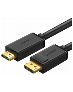 Кабель UGREEN DP101 (10202) DP Male to HDMI Male Cable. 2 м. черный Ugreen