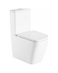 Унитаз-компакт безободковый D&K Berlin 610*345*825мм (DT1437016) D&k