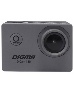 Экшн-камера DiCam 180 Grey DC180 Digma