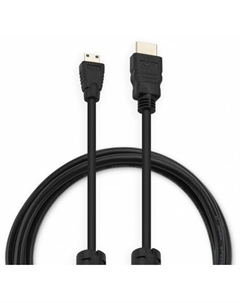 Кабель аудио-видео Buro HDMI 1.4 HDMI (m)/Mini HDMI (m) 1.8м. феррит.кольца Позолоченные контакты черный (MINIHDMI-1.8M)