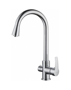 Смеситель для кухни D&K Rhein.Valerius (DA1361601) с подключением к фильтру хром D&k