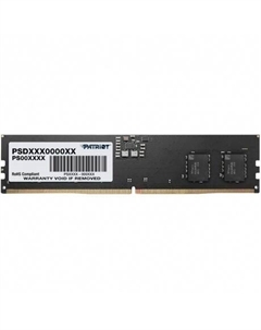 Оперативная память DDR5 Patriot DIMM 8Gb PC41600 5200Mhz (PSD58G520041) Patriòt