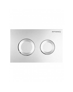 Клавиша смыва BETTOSERB хром матовый (40006468) Bettoserb