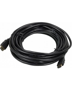 Кабель аудио-видео High Speed ver.1.4 HDMI (m)/HDMI (m) 10м. Позолоченные контакты черный No name