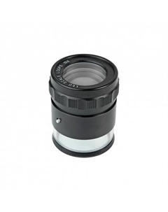 Лупа измерительная с подсветкой 7175, 10х, 28мм (26226) Veber