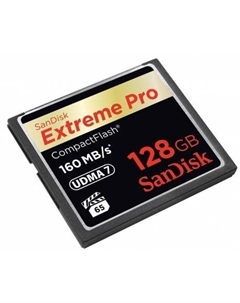 Карта Памяти CF 128Gb Extreme Pro (160/150 Mb/s) Sandisk