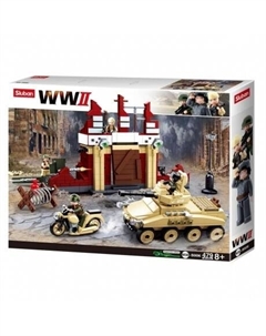 Конструктор "Вторая мировая война.Битва под Сталинградом" 479 деталей в коробке Sluban