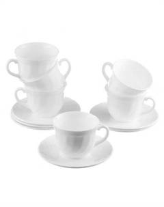 Чайный набор ТРИАНОН 8 предметов 280мл Luminarc