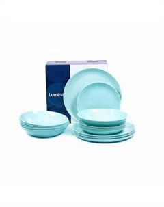 Набор столовый ДИВАЛИ ЛАЙТ ТЮРКУАЗ 18пр Luminarc