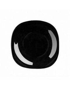 Тарелка десертная КАРИН ЧЕРНЫЙ 19см Luminarc