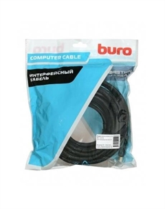 Кабель аудио-видео Buro HDMI (m)-HDMI (m) 10м контакты позолото черный (BHP HDMI 20-10)