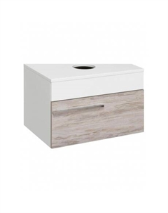 Тумба под раковину Runo подвесная (под умывальник Moduo Square 50/ Гамма 56/ Infinity 60/ Moduo Leaf 55) Вудлайн 65 (00-00001009)