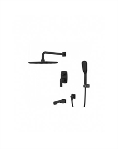 Смеситель для ванны и душа Lemark Ursus LM7222BL