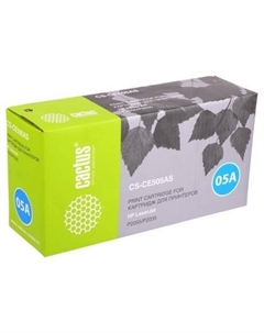 Картридж Cactus CS-CE505A для HP LaserJet P2055/ P2035, черный