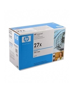 Тонер-картридж HP № 27X black для HP LJ 4000/N/TN/4050/N/TN (10000стр.) (C4127X) Hp