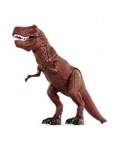 Динозавр T-Rex на РУ (свет,звук) в коробке светятся глаза;подвижные конечности;рычит 9989 Carnival trading