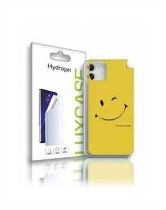 Гидрогелевая пленка LuxCase для Realme 9i, Смайл (JJT-FD-025), 0,14 мм, Back Luxcase