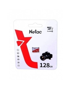 Карта памяти microSDHC 128GB P500 ECO (NT02P500ECO-128G-S) (без SD адаптера) Netac
