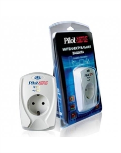 Сетевой фильтр Single (1 розетка) белый Pilot
