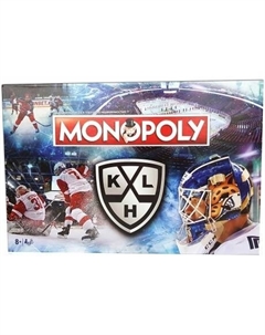 Настольная игра "Монополия КХЛ (KHL)" арт.С56221210/Z02651210/Z04891210 Hasbro