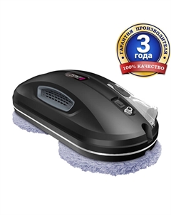 Робот-мойщик окон Hobot 388 Ultrasonic черный