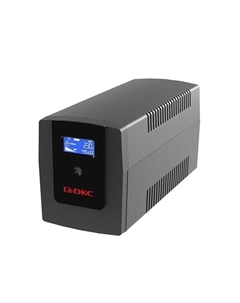 Источник бесперебойного питания INFOLCD1200I линейно-интерактивный, Info, 1200VA/720W, 4xIEC C13, USB + RJ45, LCD, 2x7Aч Dkc