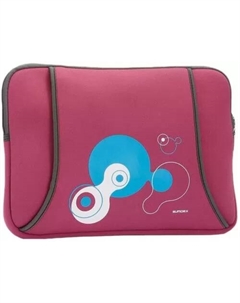 Чехол для ноутбука Sumdex NUN-825MH 15,6", неопрен, розовый