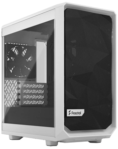 Корпус mATX Meshify 2 Mini White TG clear tint FD-C-MES2M-02 белый, без БП, стенка из закаленного стекла, USB 3.1 Gen 2 Type-C, 2*USB 3 Fractal design
