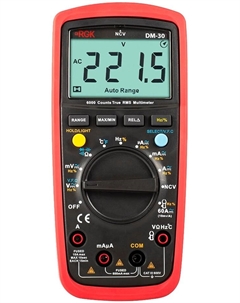 Мультиметр RGK DM-30 с поверкой Rgk