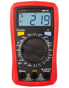 Мультиметр RGK DM-10 с поверкой Rgk