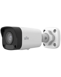 Видеокамера IP IPC2122LB-SF40K-A цилиндрическая, 1/2.9" 2 Мп КМОП 30 к/с, ИК-подсветка до 30м., 0.01 Лк F2.0, объектив 4.0 мм Uniview