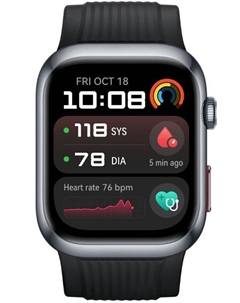 Часы Huawei Watch D2 55020DAE Black Fluoroelastomer