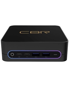 Мини ПК CBR MiniPC-DT002 CBR-MPC-DT002-I5G1216G512G-WP i5-1235U/16GB/512GB SSD/Iris Xe Graphics/Win11Pro/black Cbr
