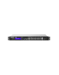 Коммутатор PoE QGD-1602P-C3558-8G комбинированный, сетевой RAID-накопитель, 16 PoE портов: 8*2,5 Гбит/с RJ-45, 8*1 Гбит/с RJ-45 и 2 порта 10 Гбит Qnap