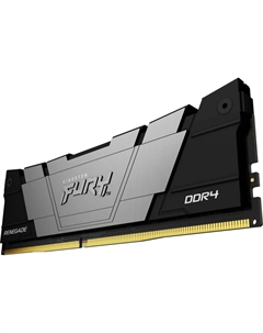 Модуль памяти DDR4 128GB (4*32GB) KF432C16RB2K4/128 Renegade Black XMP PC4-25600 3200MHz CL16 2RX8 1.35V 288-pin 16Gbit Kingston fury