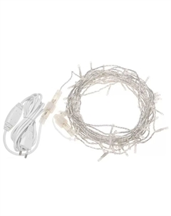 Гирлянда NEON-NIGHT 305-565 нить ПВХ flashing 20м, прозрачный ПВХ, IP44, 150LED белые, 230В Neon-night