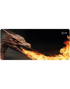 Коврик для мыши CS-MP-PRO06XXL Dragon, ткань, резина, черный 900x400x3мм Cactus