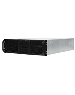 Корпус серверный 3U RE306-D2H10-A-45 2x5.25+10HDD,черный,без блока питания(PS/2,mini-redundant,2U-redundant),глубина 450мм,MB ATX 12"x9.6",4sl Procase