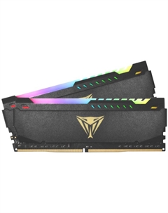 Модуль памяти DDR4 16GB (2*8GB) PVSR416G320C8K Viper Steel RGB, PC25600 3200MHz CL18 Patriot memory