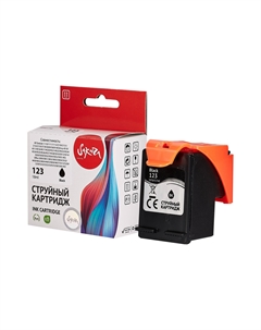 Картридж струйный F6V17AE (№123 Black) для HP DeskJet 1110/1111/2130/2131/2132/2133, Envy 4510/4511/4516/4517/4520/5010/5012/5014/5020/5030, Of Sakura