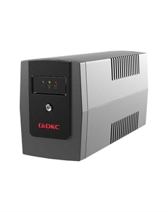 Источник бесперебойного питания INFO600S линейно-интерактивный, Info, 600VA/360W, 2xSchuko, 1x7Aч Dkc
