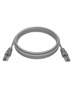 Кабель патч-корд U/UTP 5e кат. 0.15м -PC-UTP-RJ45-5e-0.15-LSZH-GY 2хRJ45/8P8C, T568B литой, LSZH, серый Ntss