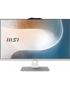 Моноблок 27'' MSI Modern AM272P 1M-676XRU 9S6-AF8232-676 3 100U/16GB/512GB SSD/Intel Graphics/1920x1080/GBitEth/WiFi/BT/Cam/kbd/mouse/noOS/white Msi