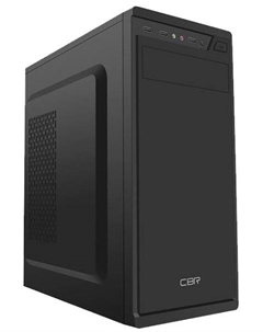Корпус ATX J02 черный, без БП, USB 3.0, 2*USB 2.0 Cbr