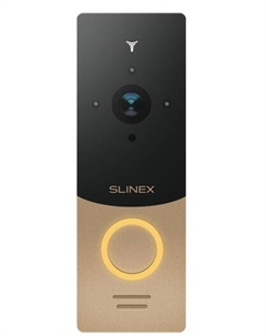 Вызывная панель ML-20HR (золото+черный) AHD Цветная матрица CMOS, разрешение 1,0 Мп (AHD) / 960 ТВЛ (CVBS), угол обзора: 120° по горизонтали, м Slinex