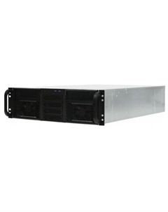 Корпус серверный 3U RE306-D2H10-FC-55 2x5.25+10HDD,черный,без блока питания(PS/2,mini-redundant,2U-redundant),глубина 550мм,MB CEB 12"x10.5",4 Procase