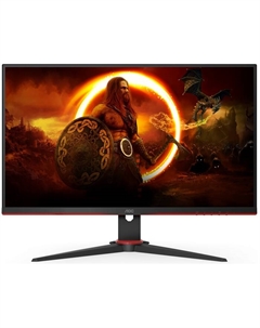 Монитор 23,8" 24G2SAE 1920x1080 165Hz VA LED 16:9 4ms VGA Freesync 2*HDMI 80M:1 178/178 350cd 3000:1 Tilt black/red Aoc