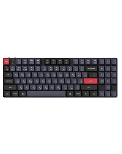 Клавиатура Wireless K13 Pro K13P-H3 QMK, 90 клавиш, Hot-Swap, Gateron low profile Brown Switch Keychron